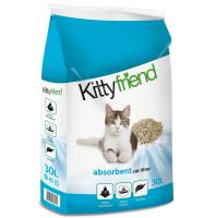 Впитывающий наполнитель Sanicat Kittyfriend Classic без запаха - 30 литров в Алматы и в Казахстане за 6 240 ₸