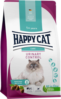Корм для кошек Happy Cat  Adult Care Urinary Control, специальный корм для здоровья мочевыводящих путей, курица 1,3 кг в Алматы и в Казахстане за 6 380 ₸