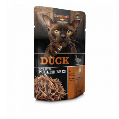 Leonardo Duck extra pulled Beef Кусочки паштета из мяса утки в желе из мясного бульона- 70гр в Алматы и в Казахстане за 1 410 ₸