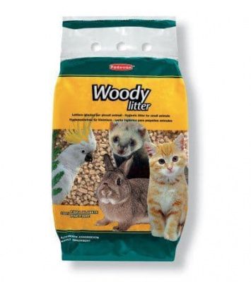Гигиенический наполнитель для мелких животных Padovan Woody Litter, 5 кг. / 10 л. в Алматы и в Казахстане за 8 020 ₸