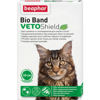 Биоошейник VETO Shield Bio Band от эктопаразитов для кошек и котят, Beaphar - 35 см в Алматы и в Казахстане за 1 480 ₸