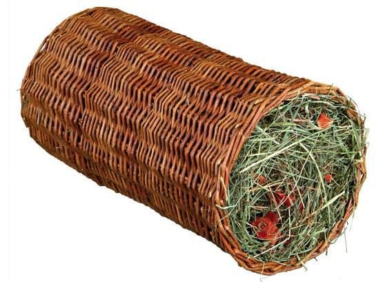 Плетеный тоннель с сеном и морковью, для морских свинок и грызунов, из натурального дерева и материа в Алматы и в Казахстане за 7 620 ₸