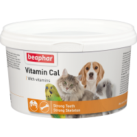 Кормовая добавка Vitamin Cal для кошек, собак, грызунов и птиц - 250 гр в Алматы и в Казахстане за 3 060 ₸