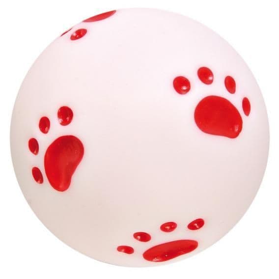 Игрушка "Мяч След с пищалкой" для собак, Trixie - 10 см в Алматы и в Казахстане за 1 630 ₸