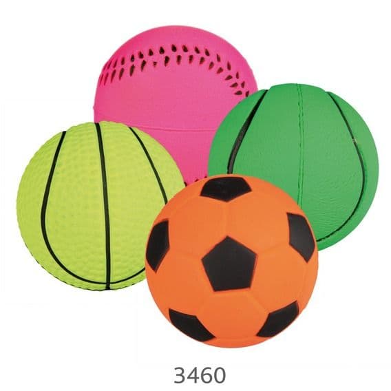 Игрушка "Мячики" для собак (Неон), Trixie - 4.5 см в Алматы и в Казахстане за 470 ₸