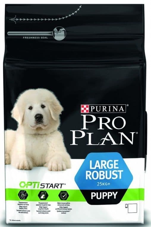 Корм Pro Plan Puppy Large Robust для щенков крупных пород (Курица с рисом) - 12 кг в Алматы и в Казахстане за 50 040 ₸