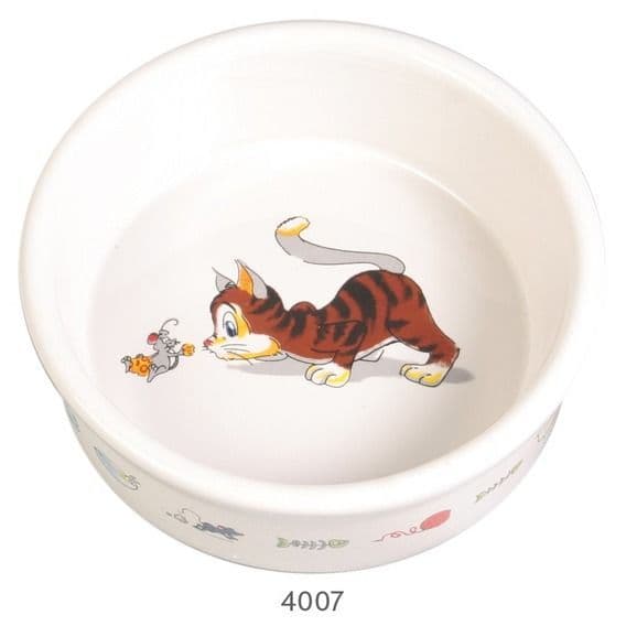 Керамическая миска для кошек и котят - 200 мл в Алматы и в Казахстане за 2 100 ₸