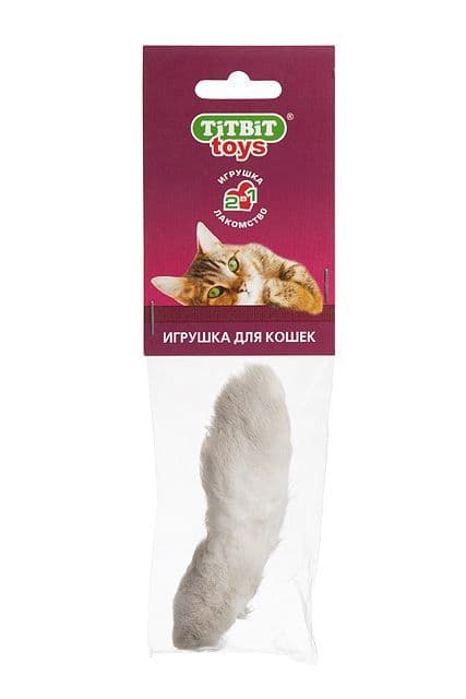 Кроличья лапка TitBit для кошек в Алматы и в Казахстане за 540 ₸