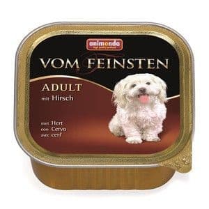 Консервы Vom Feinsten Adult для взрослых собак с олениной - 150 гр в Алматы и в Казахстане за 930 ₸