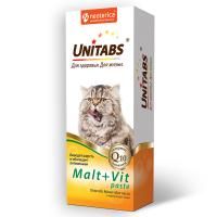 Юнитабс Мальт + вит паста с таурином для кошек - 120 мл в Алматы и в Казахстане за 3 200 ₸