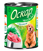 Консерва Оскар для собак (Баранина) - 750 г в Алматы и в Казахстане за 1 250 ₸