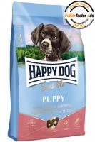 Корм для собак Happy Dog Sensible PuppyChicken, Salmon & Potato, с курицей, лососем и картофелем, для щенков 1-6 мес, 1 кг в Алматы и в Казахстане за 3 850 ₸