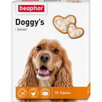 Минеральная добавка Doggy’s Senior для собак старше 7 лет - 75 таблеток в Алматы и в Казахстане за 2 040 ₸