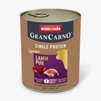 Монобелковые консервы GranСarno Single Protein Supreme Pure с ягнёнком, 800 гр в Алматы и в Казахстане за 3 650 ₸