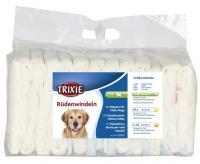 Подгузники для кобелей Trixie с креплениями на поясе - S-M - 12 шт за собакой в Алматы и в Казахстане