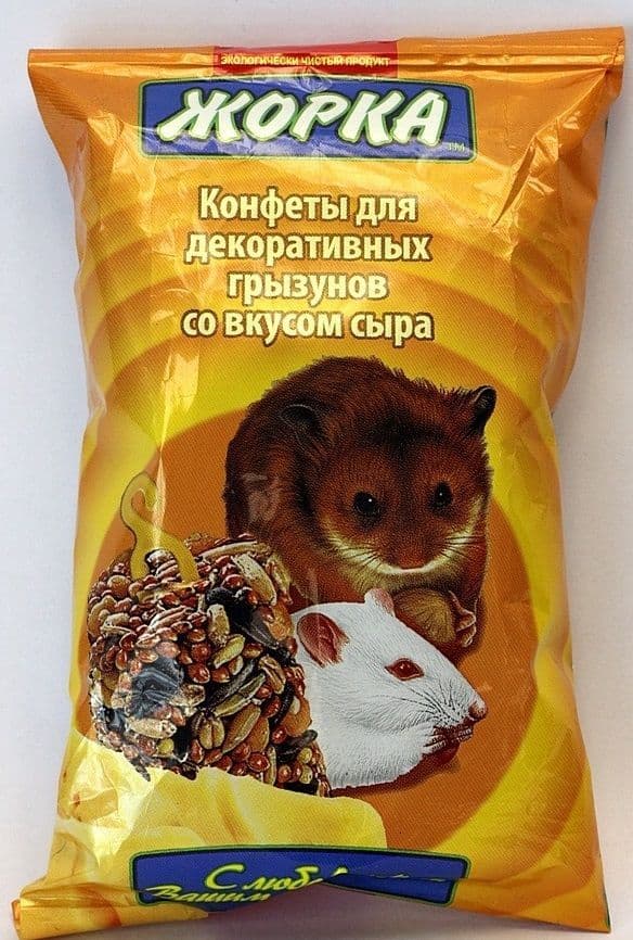 Конфеты для грызунов со вкусом сыра - 2 шт в Алматы и в Казахстане за 1 060 ₸