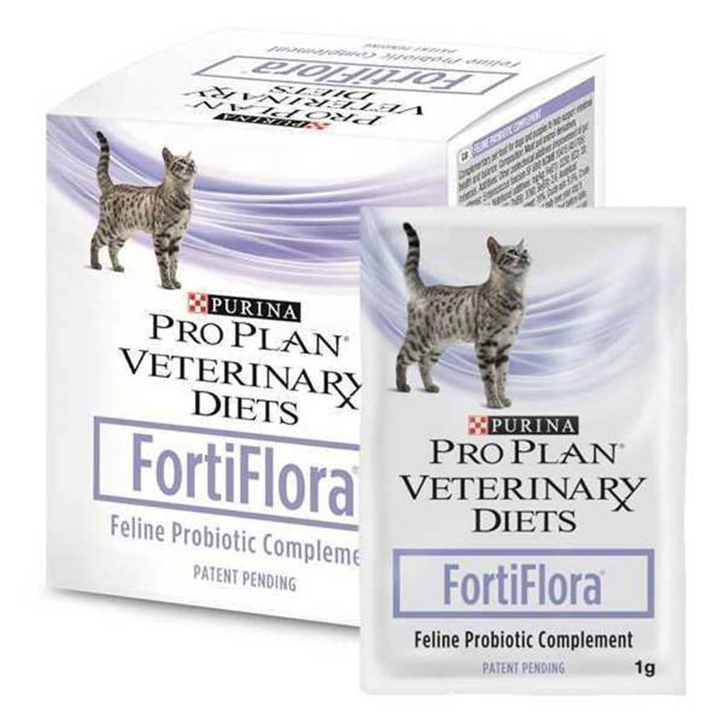 Пробиотическая добавка Pro Plan VetDiets FortiFlora для поддержания баланса микрофлоры кошек - 1 шт в Алматы и в Казахстане за 5 100 ₸