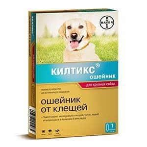Килтикс, инсектоакарицидный ошейник для крупных собак - 70 см в Алматы и в Казахстане за 7 500 ₸