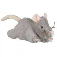 Игрушка для кошек мышка плюшевая серая - 15 см в Алматы и в Казахстане за 3 780 ₸