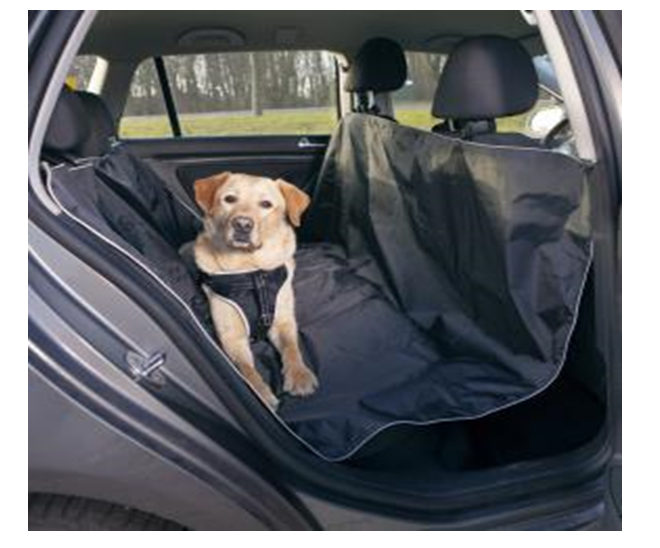 Устройства Защитный чехол Trixie на задние сиденья в автомобиль от грязи и шерсти собак (Черный) - 1.45х1.60 м собак в Алматы и в Казахстане