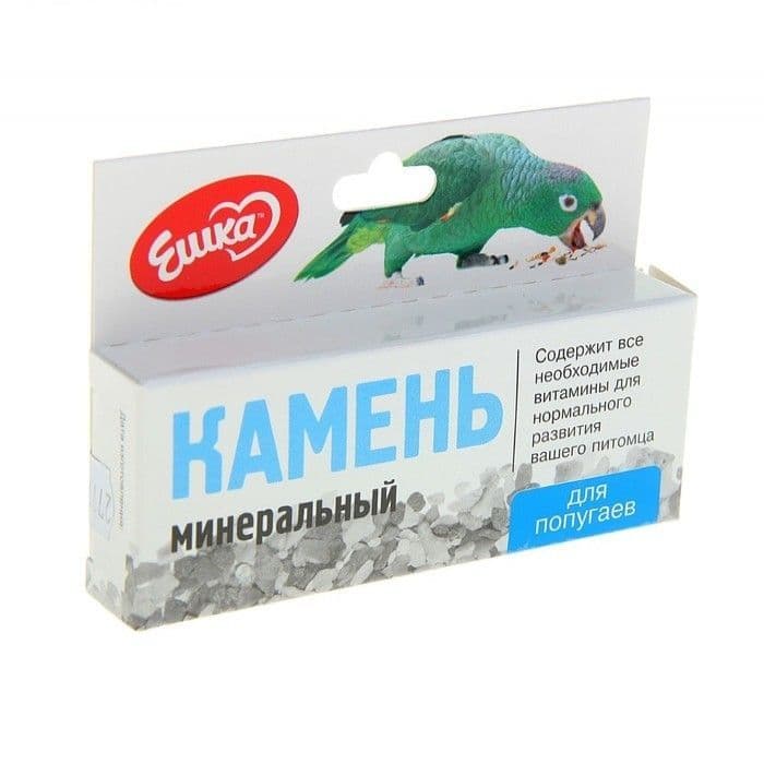Минеральный камень для попугаев, Ешка - 40 гр в Алматы и в Казахстане за 330 ₸