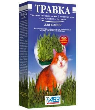 Травка для кошек - 170 гр в Алматы и в Казахстане за 630 ₸