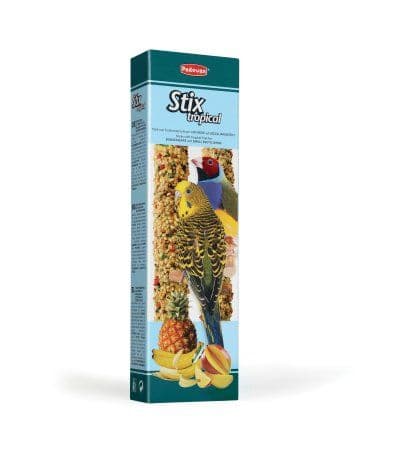 Дополнительный корм Padovan Stix Tropical Cocorite ed Esotici для маленьких экзотических птиц, 80 г в Алматы и в Казахстане за 2 520 ₸