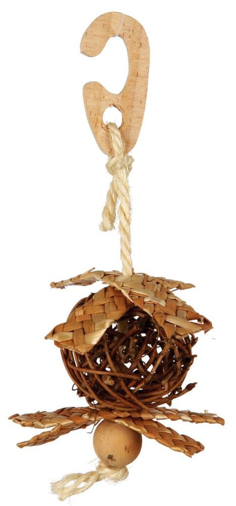 Игрушка Плетеный мяч Trixie для волнистых попугаев и канареек - 5.5 см в Алматы и в Казахстане за 1 800 ₸