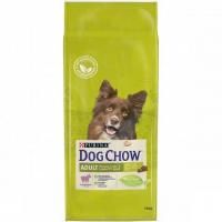 Корм Dog Chow для взрослых собак крупных пород (Ягненок) - 14 кг в Алматы и в Казахстане за 14 560 ₸