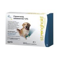 Капли противопаразитные Стронгхолд для собак 20 - 40 кг - 1 пипетка / 12% 240 мг в Алматы и в Казахстане за 6 700 ₸