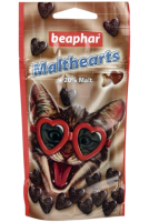 Лакомство Beaphar Malthearts для кошек, для выведения шерсти из желудка - 150 т в Алматы и в Казахстане за 1 410 ₸