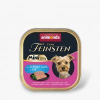 Консервы Von Feinsten Mini Adult для собак с птицей, лососем и укропом - 100 гр  в Алматы и в Казахстане за 650 ₸