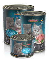 Консервы Leonardo Kitten для котят, беременных и кормящих кошек (Курица) - 200 г в Алматы и в Казахстане за 1 270 ₸