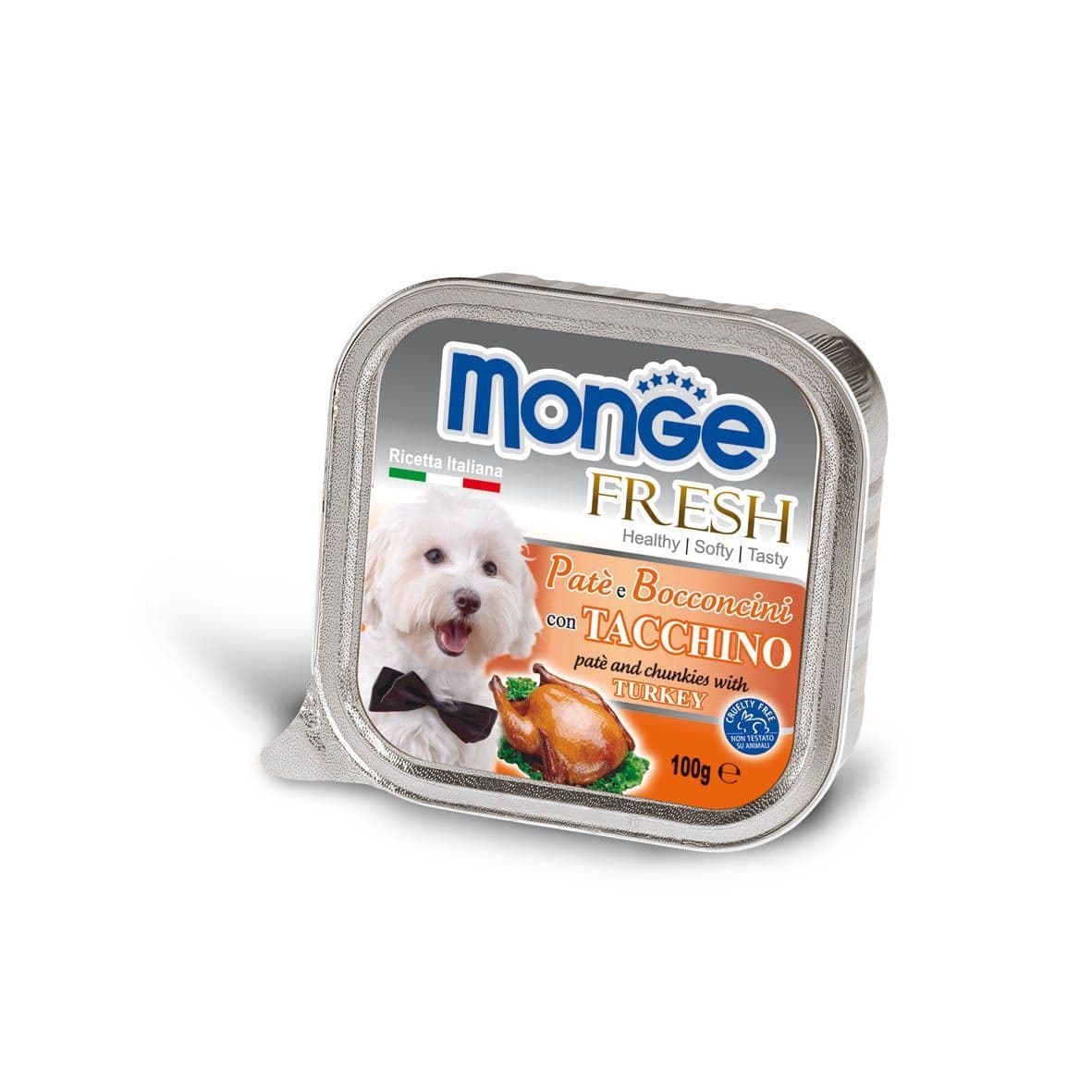 Паштет Monge Fresh для собак (Индейка) - 100 г в Алматы и в Казахстане за 780 ₸