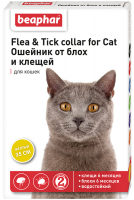 Ошейник Flea&Tick от блох и клещей для кошек, Beaphar - 35 см в Алматы и в Казахстане за 1 760 ₸