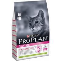Корм Pro Plan Delicate для взрослых кошек с чувствительным пищеварением с ягненком - 400 гр в Алматы и в Казахстане за 3 530 ₸