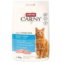 Сухой корм для взрослых стерилизованных кошек и кастрированных котов Carny Chicken + Turkey Sterilised, с курицей и индейкой, без злаков, 10 кг в Алматы и в Казахстане за 59 000 ₸