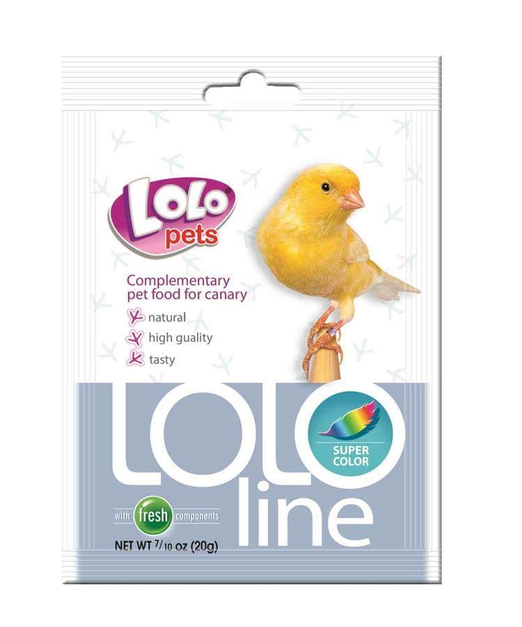 Кормовая смесь LoLo Pets Супер окраска для канареек - 20 г в Алматы и в Казахстане за 300 ₸