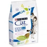Корм Cat Chow Feline для кошек, тройная защита (Домашняя птица и индейка) - 1.5 кг в Алматы и в Казахстане за 3 350 ₸