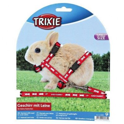 Шлейка с поводком Trixie для крольчат - 1.2 м в Алматы и в Казахстане за 3 860 ₸