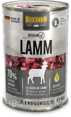 Консерва Belcando Baseline Lamm для взрослых собак ягненок - 400 гр в Алматы и в Казахстане за 1 960 ₸