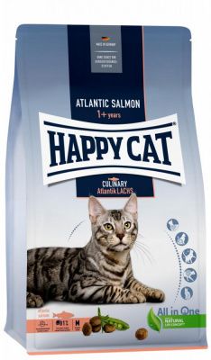 Корм для кошек Happy Cat Culinary Atlantik Lachs, для взрослых кошек, с нежным лососем, 10 кг в Алматы и в Казахстане за 23 500 ₸