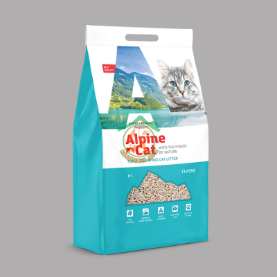 Гранулированый наполнитель Тофу (Alpine Cat) классик 6л в Алматы и в Казахстане за 3 900 ₸
