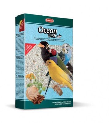 Наполнитель Padovan Ocean Fresh Air для птиц с измельченными ракушками и анисовым ароматом - 1 кг в Алматы и в Казахстане за 1 780 ₸