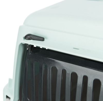 Устройства Транспортировочный бокс Junior для котят и щенков серый с мятным XS - 26 × 25 × 39 см собак в Алматы и в Казахстане