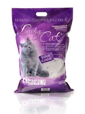 Впитывающий наполнитель Lucky Cat для туалета кошек (Без аромата) - 3.8 л в Алматы и в Казахстане за 3 000 ₸