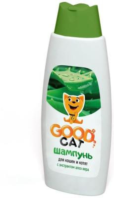 Шампунь GOOD CAT  для кошек и котят, с ароматом алоэ вера - 250 мл в Алматы и в Казахстане за 1 060 ₸