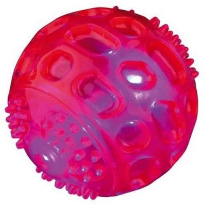 Игрушка cветящийся мяч для собак из резины - 6.5 см в Алматы и в Казахстане за 4 240 ₸