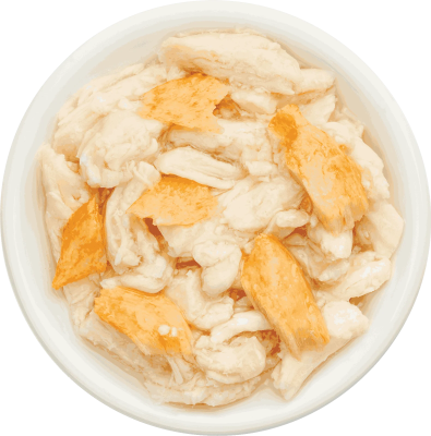 Влажный корм «Курица с лососем в нежном желе», Деревенские Лакомства, для кошек, курица/лосось, 70 г, пауч в Алматы и в Казахстане за 960 ₸