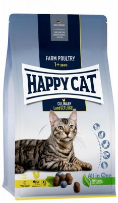 Корм для кошек Happy Cat Culinary Land Geflugel, для взрослых кошек, с птицей свободного выгула, 10 кг в Алматы и в Казахстане за 36 500 ₸